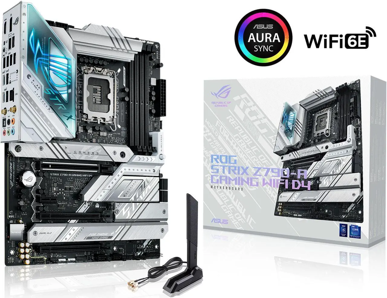 Placa Base Asus Rog Strix Z790-a Gaming Wifi D4(socket Lga 1700 - Intel Z790 - Ddr4 - Atx)
