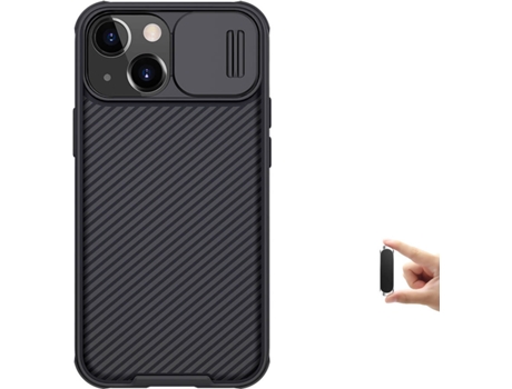 Carcasa + Soporte Motorola Moto G50 Camshield Nillkin Negro