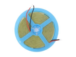 Tira Led Cob Flexible De 5 M Con 252 Leds, Luz Blanca De 6000 K, Autoadhesiva Para Decoración Del Hogar.