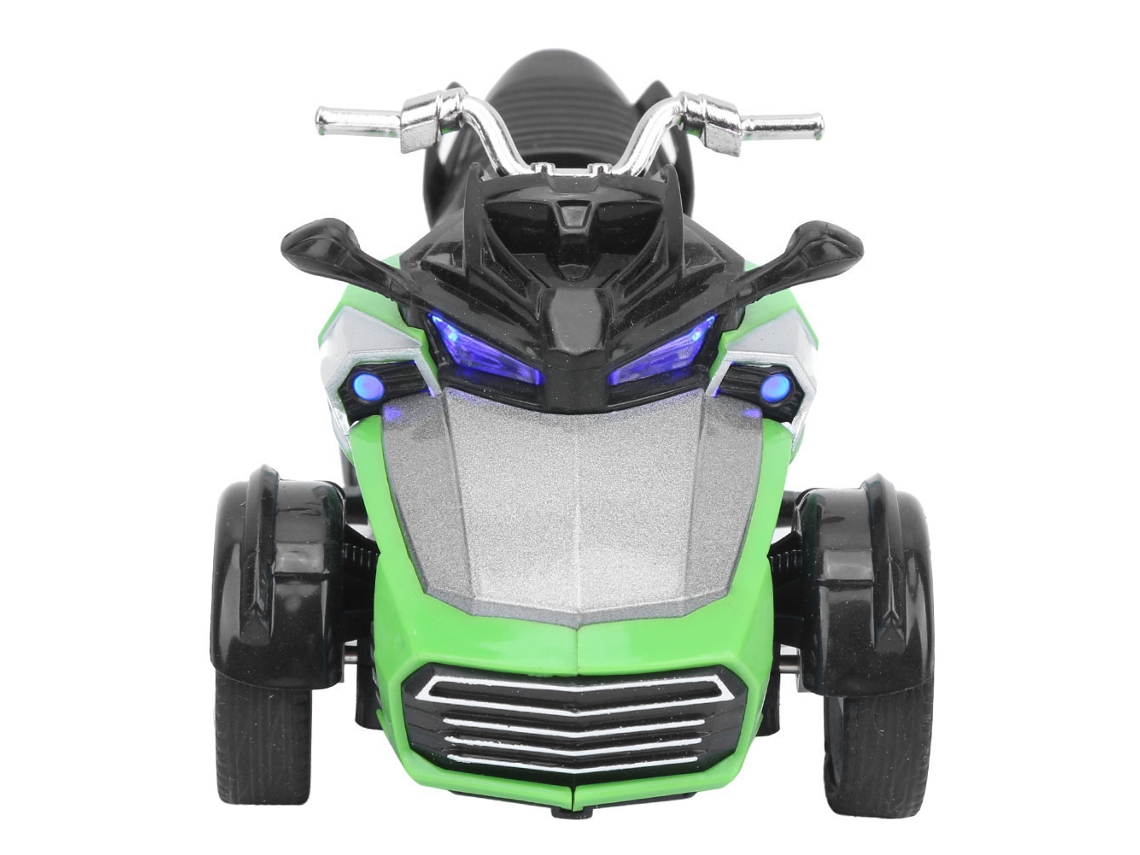 Brinquedo De Motocicleta 1:14 Modelo De Liga Com Luz E Som Brinquedo De Tração Para Crianças 3+