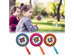 Juguete Manual De Varita De Burbujas Con Forma De Molino De Viento Para Niños Y Niñas.