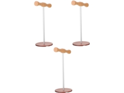 Soporte Para Monitor Con Estante De Almacenamiento Para Auriculares De 3 Piezas