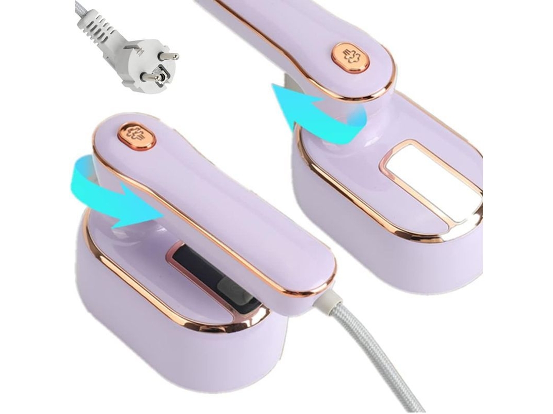 Mini Plancha De Vapor Portátil De 1000 W, Depósito De 100 Ml, Precalentamiento De 20 S, Rotación De 180°, Uso En Seco/húmedo Para Viajes Y Hogar.