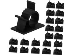 100 Piezas De Clips Autoadhesivos Para La Gestión De Cables