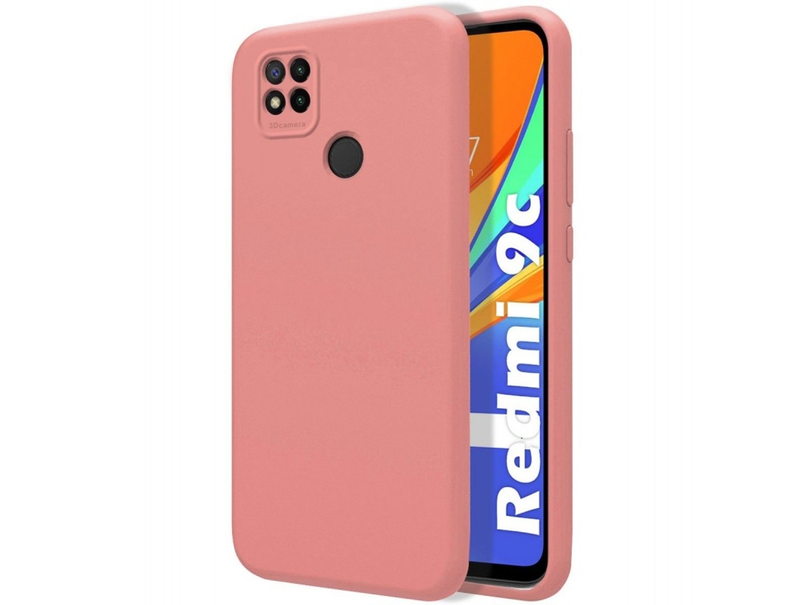 Carcasa Xiaomi Redmi 9C TUMUNDOSMARTPHONE Silicona Líquida Rosa