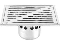 Desagüe De Piso De Ducha Cuadrado Con Tapa Retirable Acero Inoxidable Anti-olor Anti-atascos Para Cocina Baño Garaje