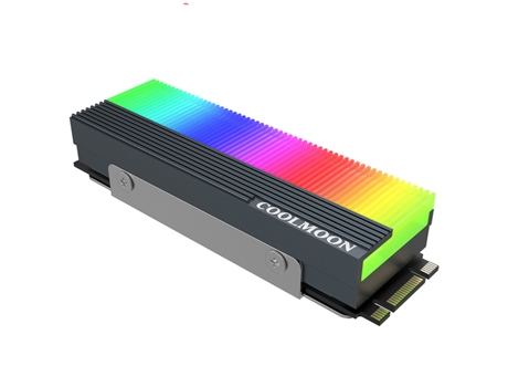 Disco SSD WEIMAI Disipador Térmico 5V 3 Pinos NVME Ngff M2 2280 ARGB