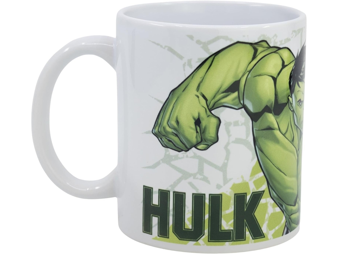 Caneca Hulk Punho Os Vingadores Marvel 320 Ml
