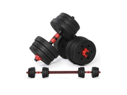 Mancuernas Ajustables Con Barra 15Kg GE