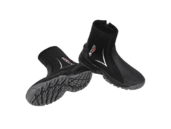 Botas de buceo de neopreno de 15 mm con cierre lateral antideslizante.