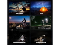 2026-linterna Frontal Usb Recargable Super Brillante Led Impermeable Para Correr Con Batería 1200mah Ligera