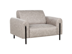 Sillón BELIANI Askim de Poliéster Gris 123x126x79