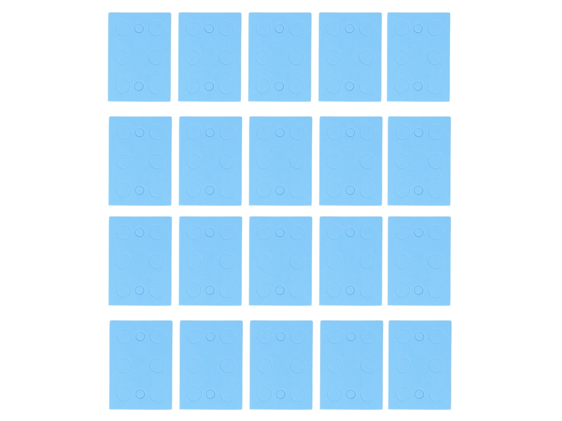 Porta Tubos De Espuma Rectangular Flotante De Alta Densidad Para Laboratorio Azul 8 Huecos 20 Unidades (para Tubos De Centrífuga 1.5ml 10ml)