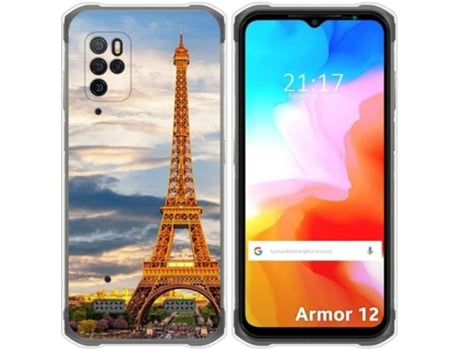 Carcasa Ulefone Armor 12 5G TUMUNDOSMARTPHONE Dibujos Paris Multicolor