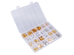 140pcs Perlas Para Rastas Y Trenzas - Accesorios De Moda De Metal Con Estilos Variados