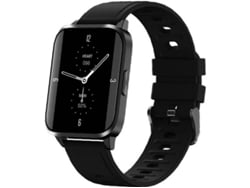 Reloj inteligente con pantalla HD de 1.69 pulgadas, monitor de actividad física, frecuencia cardíaca, oxígeno en sangre, pulsera electrónica Bestvite (negro)