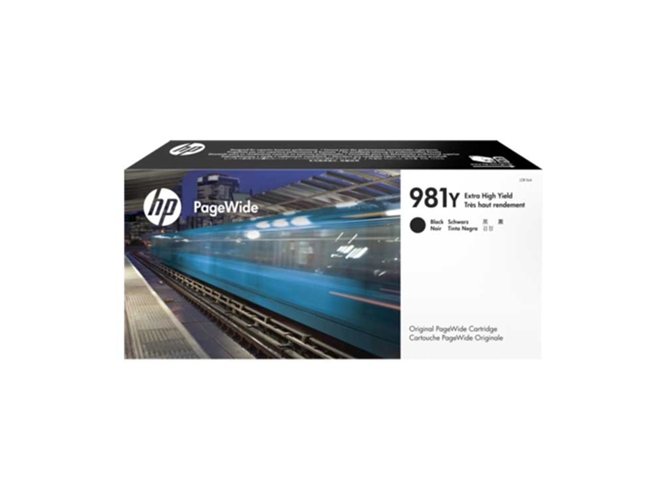 Cartucho original HP PageWide 981Y negro
