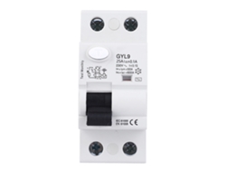 Disyuntor De Corriente Residual 2p 25a/40a/63a 230vac Con Protección Contra Fugas