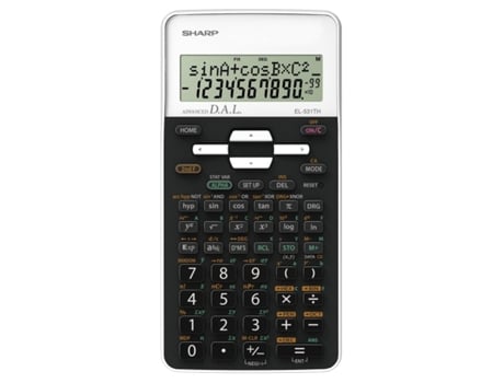 SHARP EL-531TH calculadora Bolsillo Calculadora científica Negro, Blanco