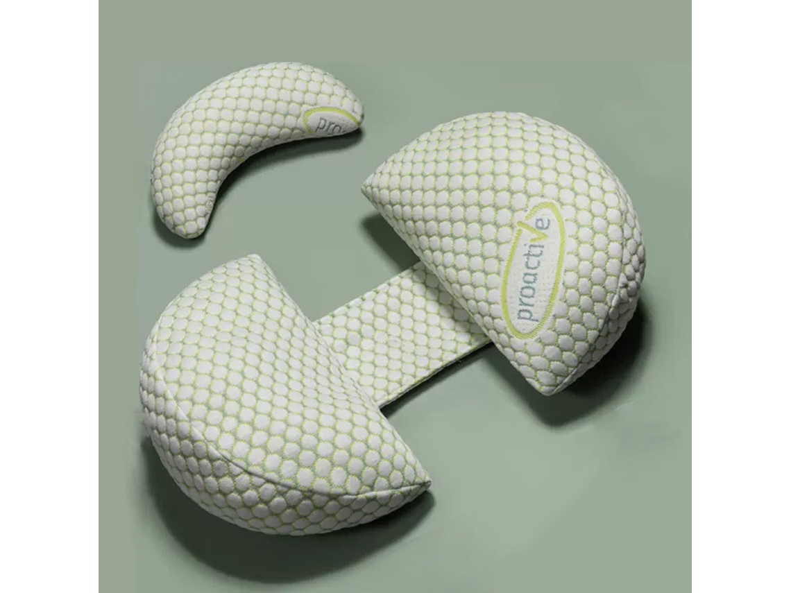Almohada para Dormir Kofihety Embarazadas Forma Ideal Poliéster (48x40x2 cm)