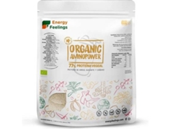Complemento Alimenticio ENERGY FEELINGS Aminopower Orgânico Supershake % De Proteína Vegetal (500 g de pó (Baunilha))