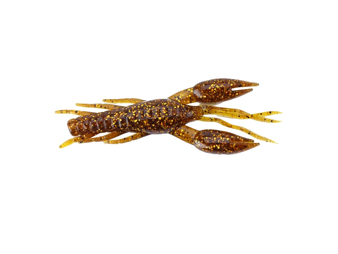 2026rebe-4pcs Cebo De Cangrejo De Silicona Marrón Para Pesca En Agua Dulce Y Salada (6)