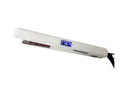 Plancha de pelo infrarroja ultrasónica profesional para reparar cabello dañado con pantalla LCD negra Chennnls