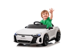 Coche infantil de batería de 12 V Audi RS y Tron GT blanco Ataa