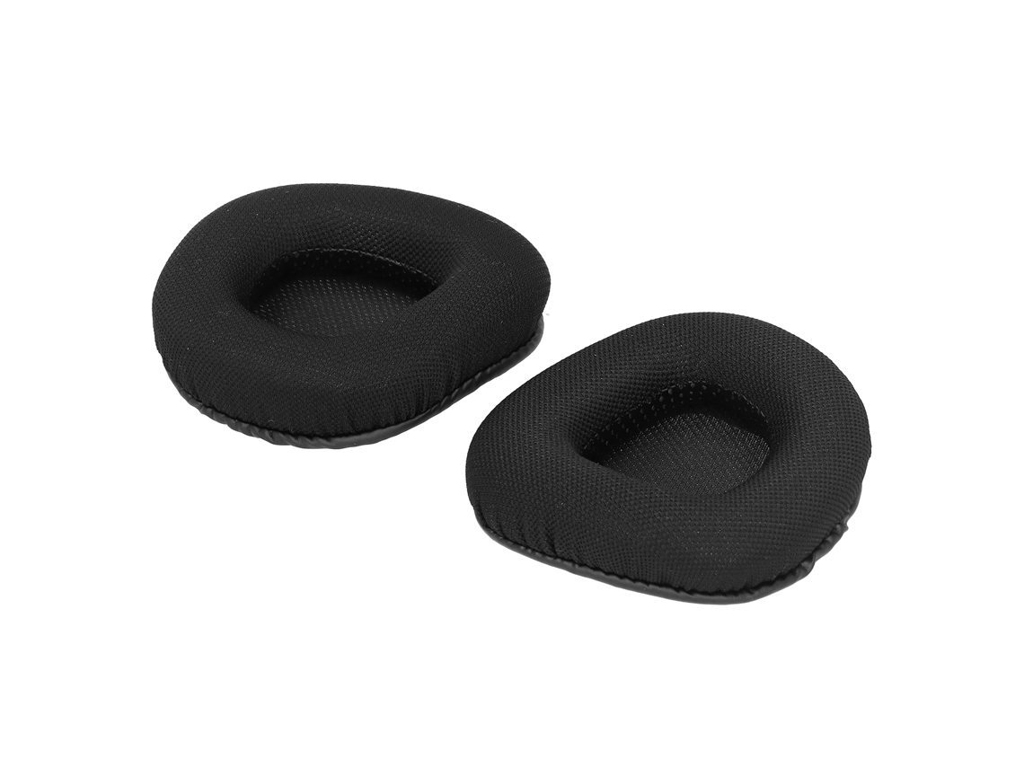Almohadillas De Repuesto Fyz-183 Para Auriculares Void Pro, Funda De Espuma De Nailon Negra