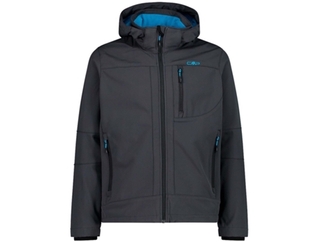 Poncho Macia de Hombre CAMPAGNOLO Soft Shell Zip Gris (52)