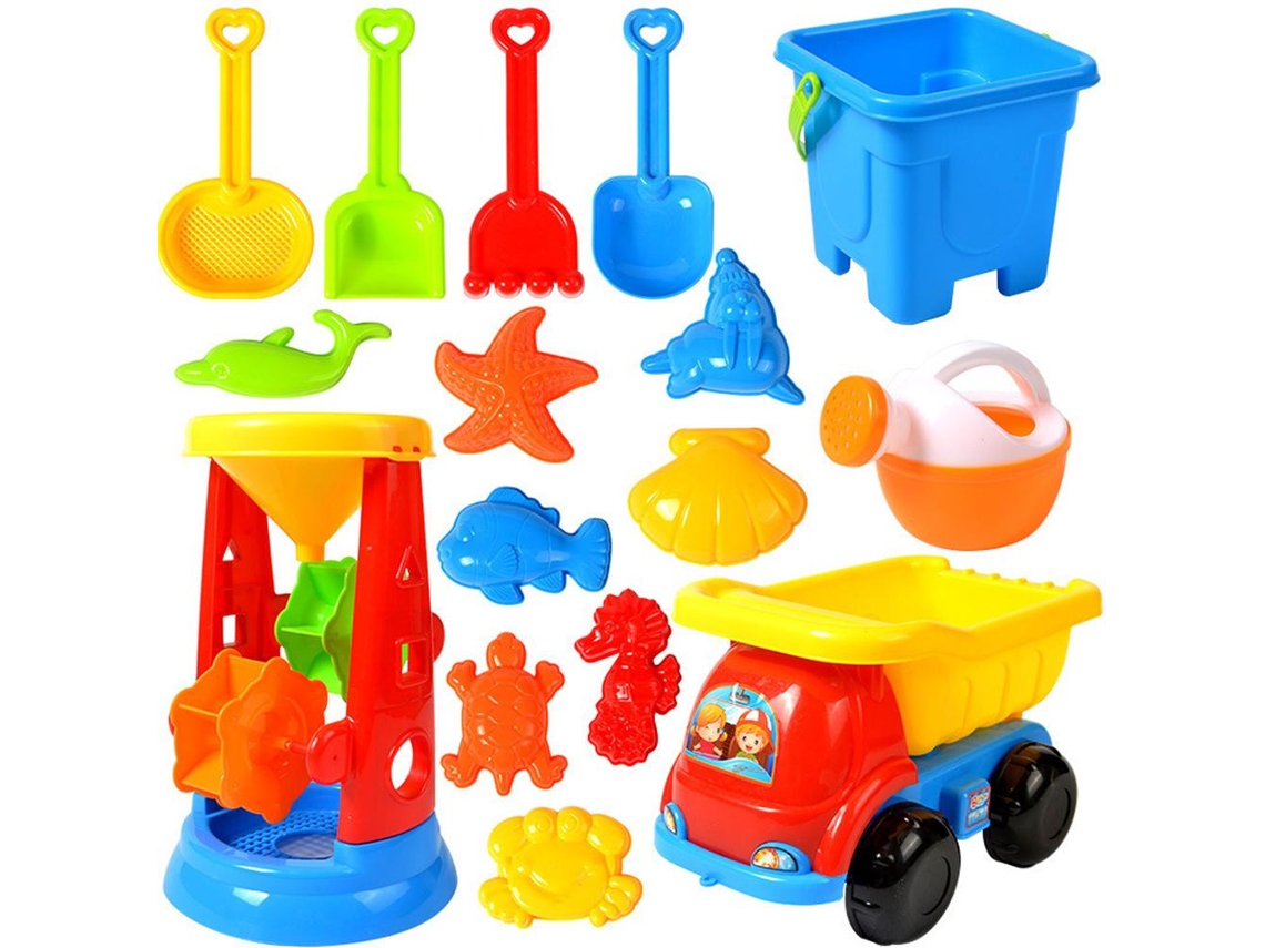 Juego de juguetes de playa, kit de herramientas de arena de verano para niños y niñas