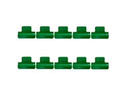 Abrazaderas Para Invernadero Para Soporte De Plantas, Anillo De Malla Con Clip, De Plástico Para Jardín, Amplia Aplicación.
