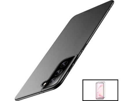 Kit Carcasa + Protector de Pantalla Samsung Galaxy S22+ Plus 5G GIFT4ME Negro