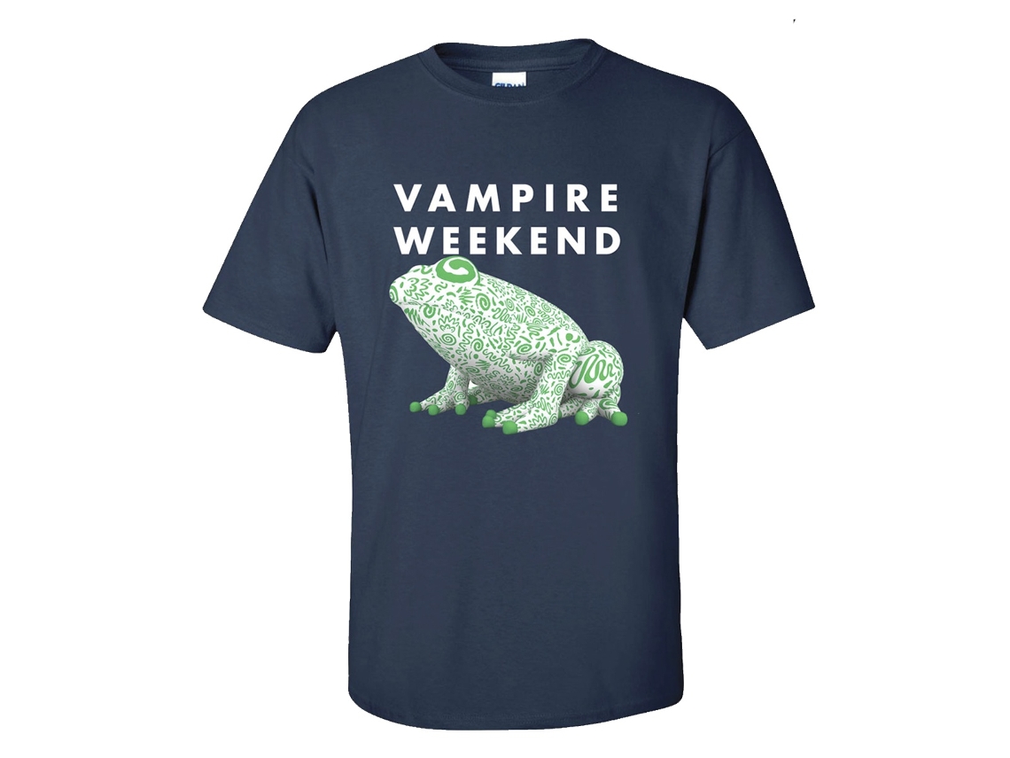 Camiseta Vampire Weekend con estampado de rana inflable ROCKINSTONE Unisex Adulto Más vendido Talla: M