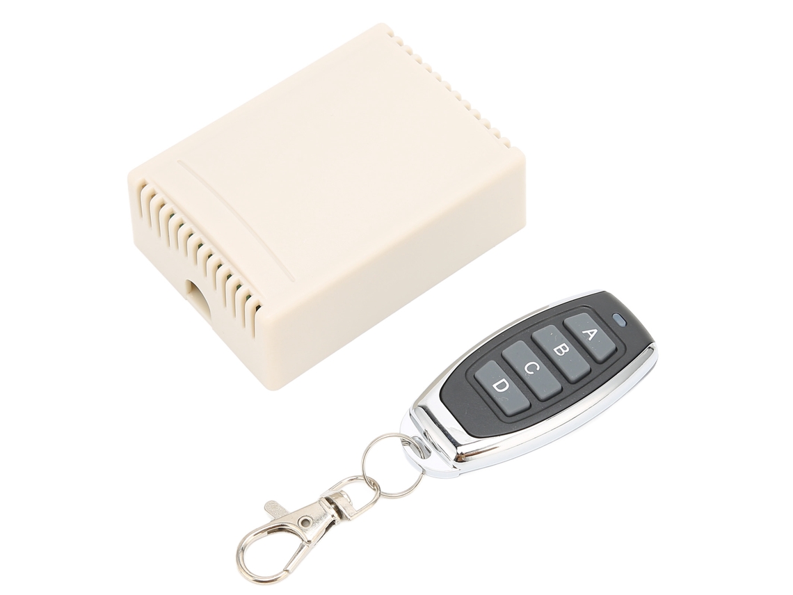 Control Remoto Inalámbrico De 433 Mhz, 10 A, 4 Canales, Relé Rf Para Puertas Eléctricas, Control Industrial De 12 V.