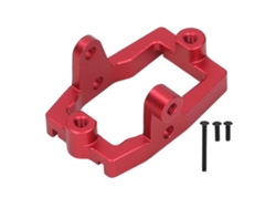Soporte De Servo De Metal Aluminio Para Rc Crawler Traxxas 1/18 Trx4m Control Flexible Tamaño Preciso Ligero Rojo