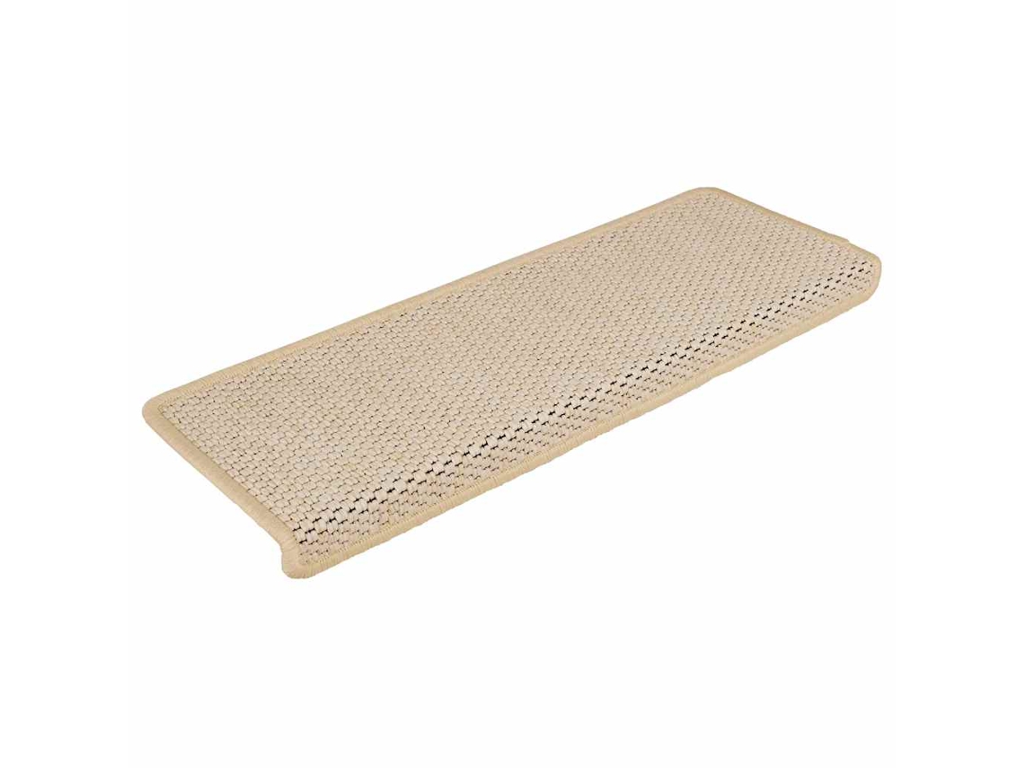 Maison Exclusive - Alfombra Autoadhesiva Escalera Sisal 30 Uds 65x21x4 Cm Berber