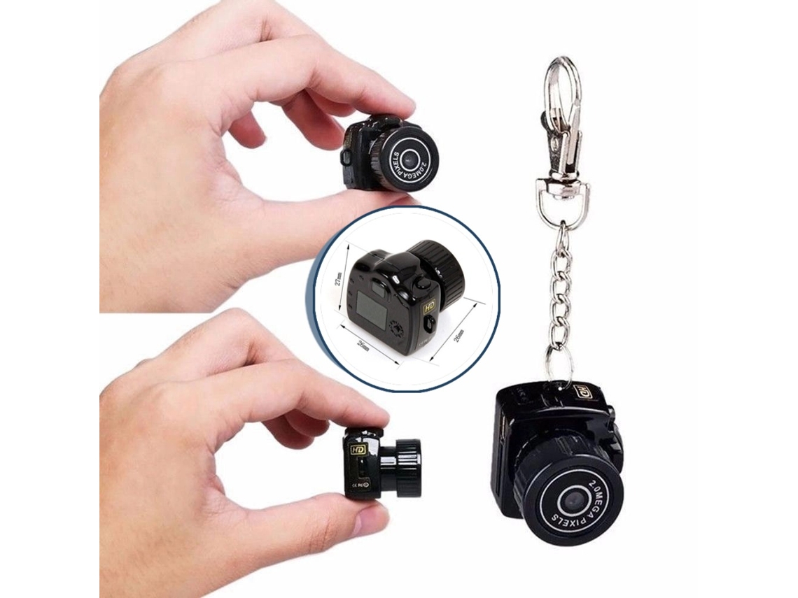 Mini Gravador Portátil de Áudio e Vídeo Y2000 MDUG