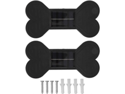 Lámpara Solar De Pared, 2 Juegos Con Sistema Inteligente De Detección De Luz Exterior.