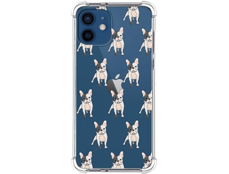 Carcasa iPhone 12 TUMUNDOSMARTPHONE Dibujos Antigolpes Perros 12 Multicolor