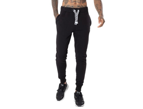 Chándal JUSTHYPE Hombre (Algodón - Negro - XL)