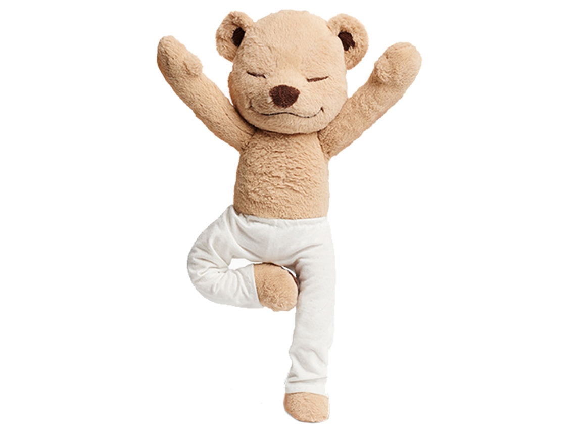 Ats-oso De Peluche Con Acciones Divertidas, Muñeco Animado Cariñoso Para Niños Y Adultos, Juego De Yoga Interesante