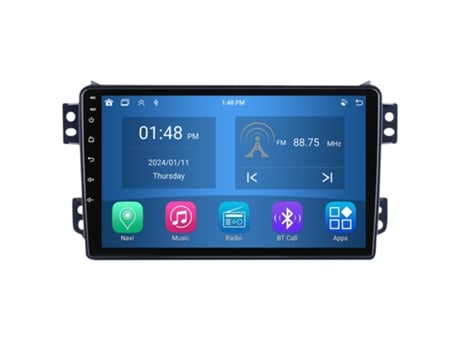 Autoradio 4GB RAM64GB ROM ROVERONE para Suzuki Splash para Opel Agila Maruti Ritz 2008 - 2017 CarPlay Android Coche Radio Bluetooth Navegación