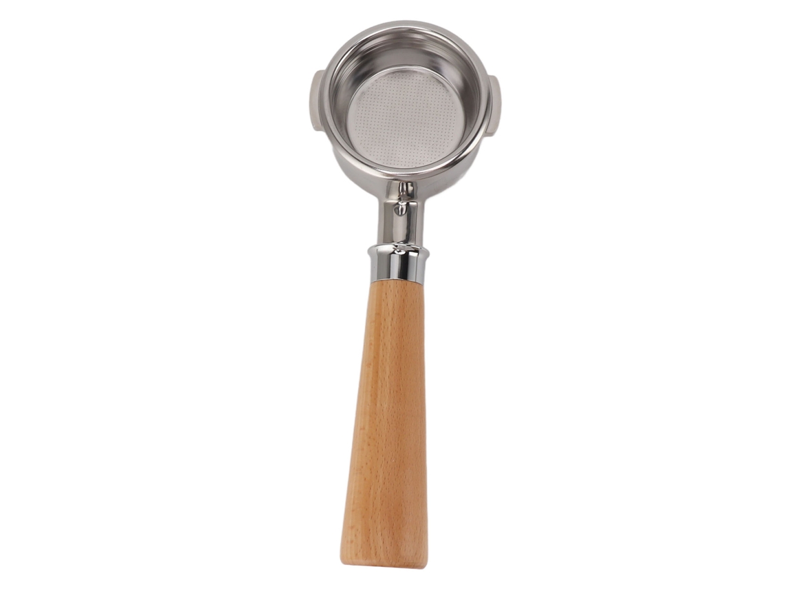 Soporte Para Filtro De Café Sin Fondo De 58 Mm De Acero Inoxidable Con Dos Asas, Universal Para Breville Serie 9