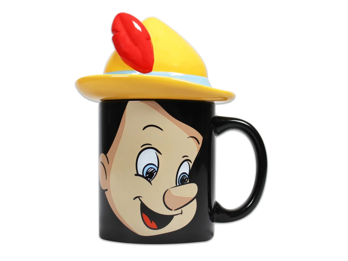 Tazón HMB Disney: Pinocho 400 ml Negro