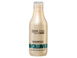 Champú Stapiz Sleek Line Con Seda Para Volumen, 300 Ml