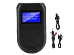 Adaptador Bluetooth 5.0 Con Pantalla Lcd, Receptor Y Transmisor Inalámbrico Usb 2 En 1, Audio Estéreo Aux