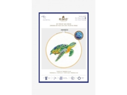 Kit de punto de cruz de tortuga silenciosa