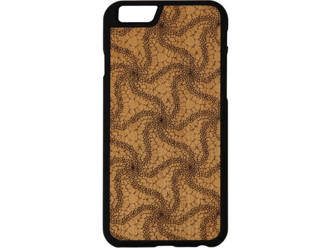 Funda iPhone 6, 6s, 7, 8 G-CODE Generative Voronoi Marrón