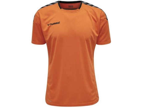 Camiseta de Hombre para Fútbol HUMMEL Authentic Poly Naranja (XL)
